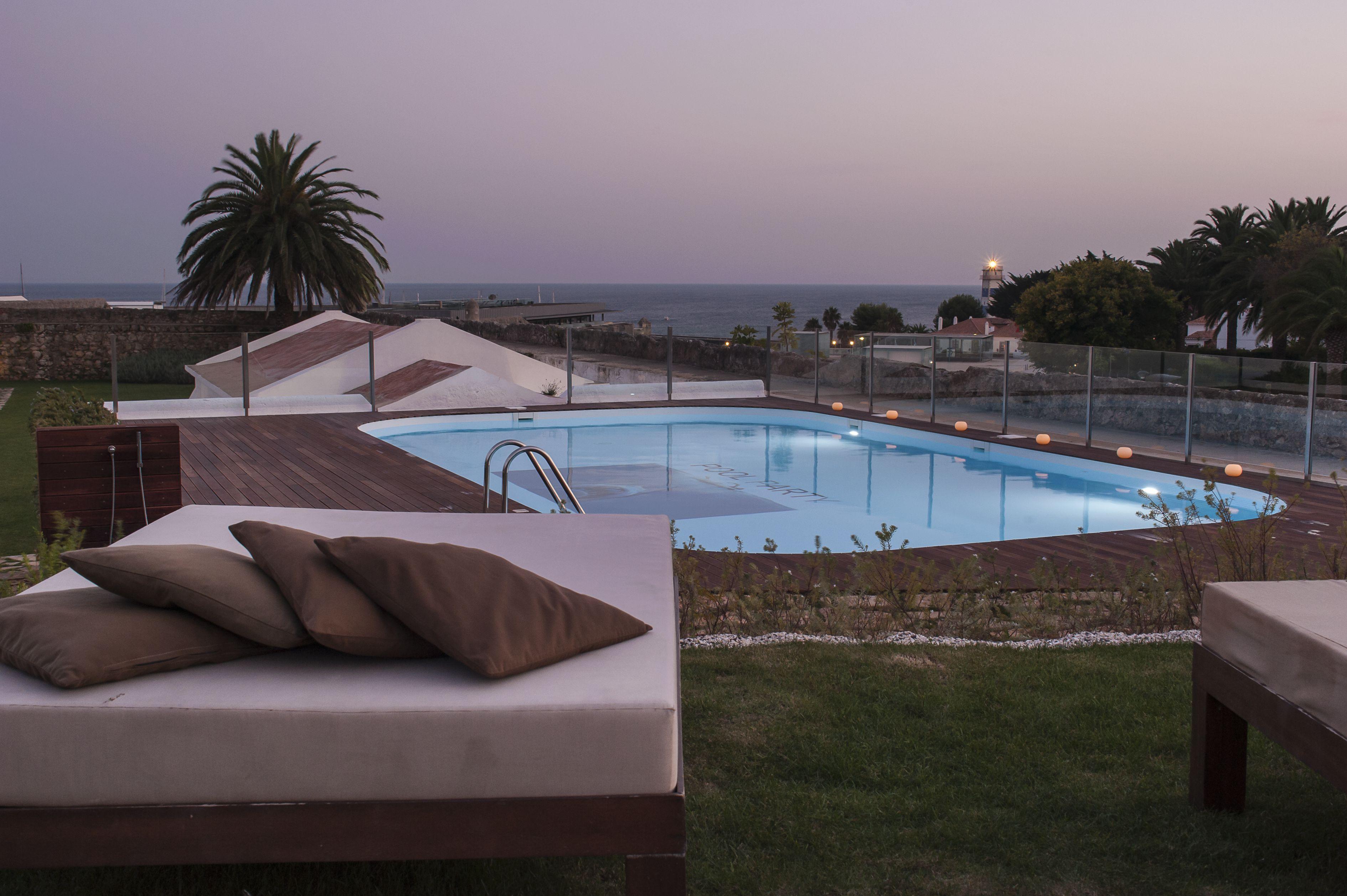 Pestana Cidadela Cascais - Pousada & Art District Kültér fotó The pool at the hotel